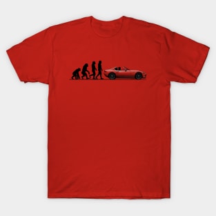 The evolution from monkey to the coolest driver! T-Shirt